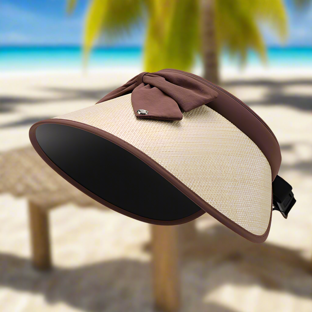 Sun Visor, Women's Sun Hat, Beachchi Hat, Vacation Wear, Beachwear, Adjustable Sun Hat, Beachwear, Golf Visor, Vacation Wear, Resort Wear, Stylish Sun Visor, Travel Hat