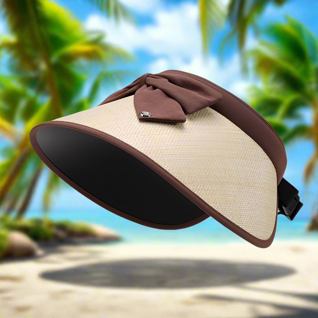 Sun Visor, Women's Sun Hat, Beachchi Hat, Vacation Wear, Beachwear, Adjustable Sun Hat, Beachwear, Golf Visor, Vacation Wear, Resort Wear, Stylish Sun Visor, Travel Hat