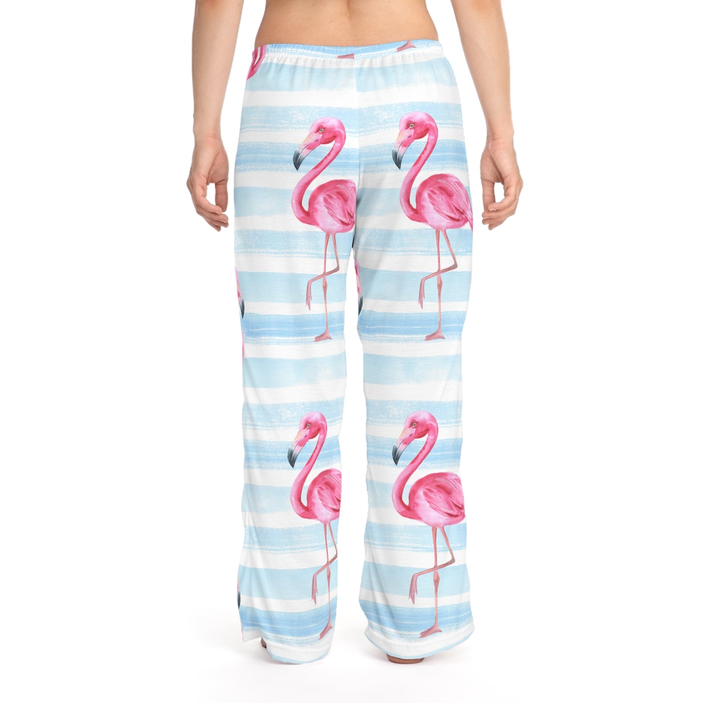 Pajama Pants, Beachy Flamingo Women's Pajama Pant, Soft Summer Lounge Wear, Cute Gift, Cozy Sleepwear, Cozy Pants, Loungewear