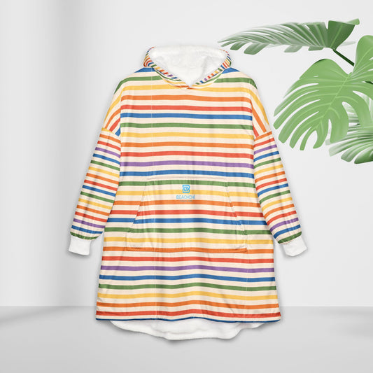 Retro striped Beachchi Suf Robe | Swimsuit Coverup | Loungewear