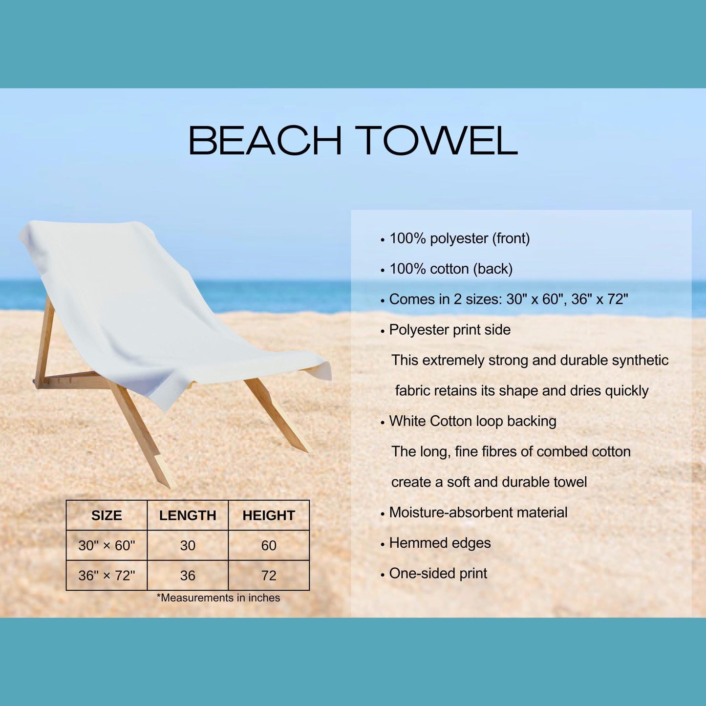 Oversized Aqua Hearts Pineapple Beach Towel | Palm Beach Poolside Luxury | Preppy Tropical Vacation Gift