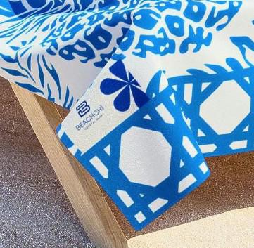 Oversized Beach Towel, Pool Towel, Blue Hawaii Collection, Vacation Essential