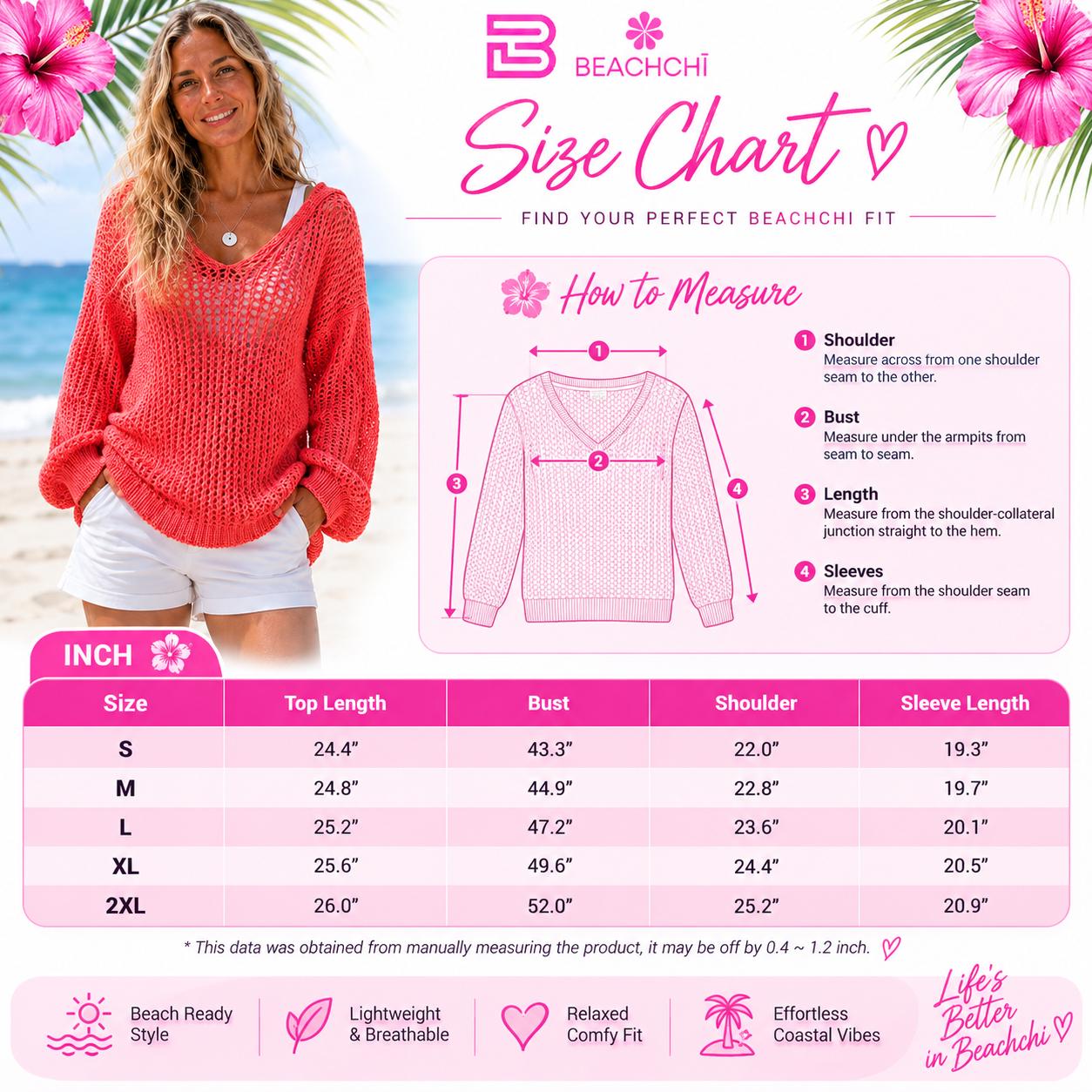 Openwork Long Sleeve Hooded Knit Cover Up