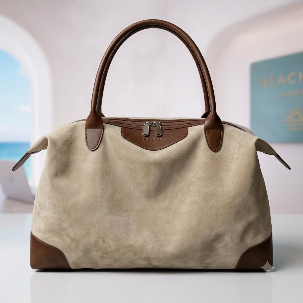 Camel Large Travel Tote Bag, PU Leather Weekender Bag, Oversized Vacation Carryall
