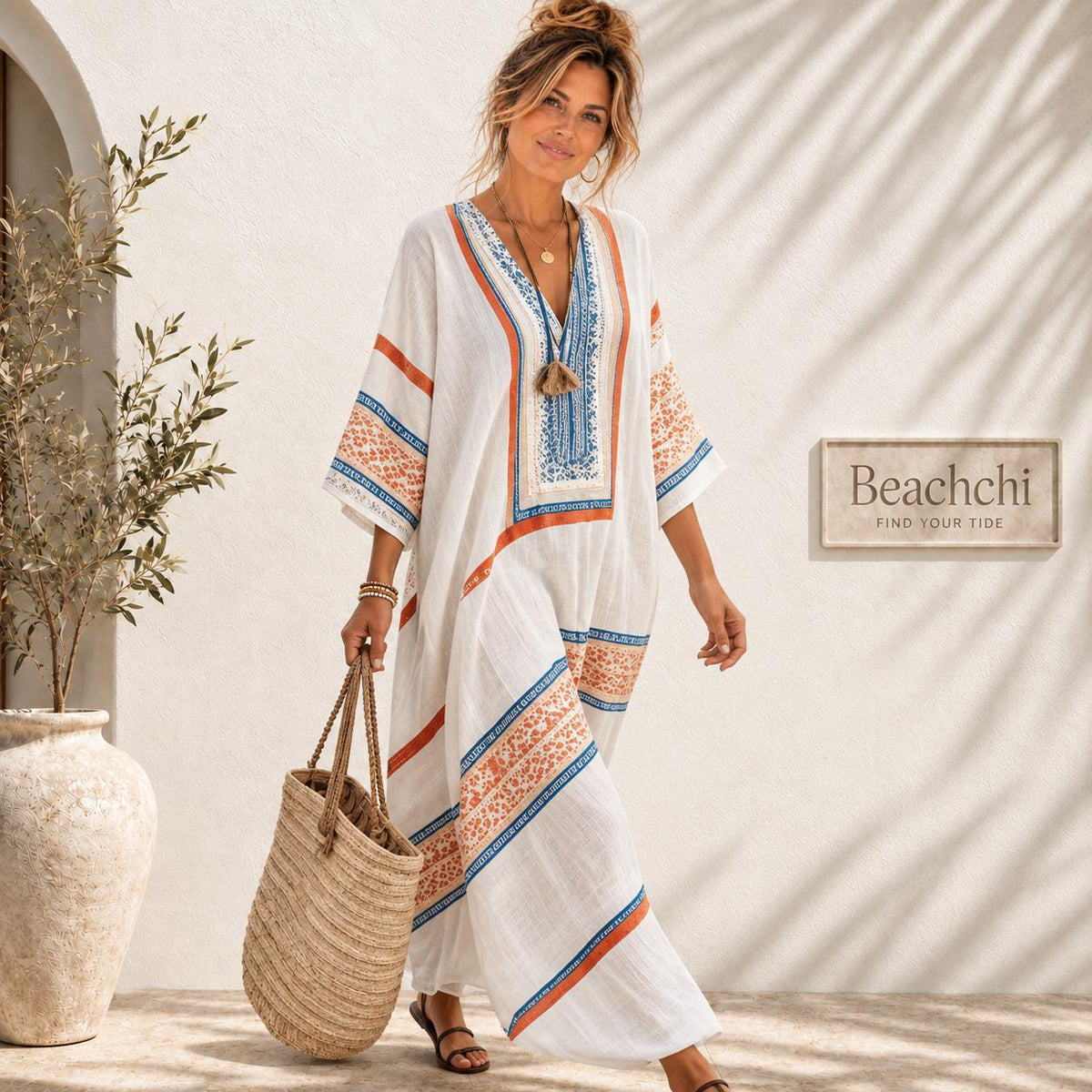 Plus Boho Maxi Dress