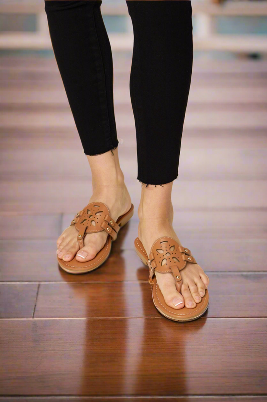 Women's Sandals, Cutout PU Leather Open Toe Sandals, Everyday Sandals, Vacation Wear, Beachwear, Casual Sandals, Beachchi Sandals, Dress Sandals