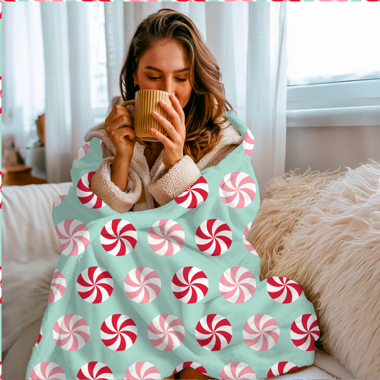 Holiday Velveteen Blanket, 3 Sizes, Bedding, Cozy Throw  Blanket, Home Décor, Soft Plush Blanket, Coastal Décor, Warm Coverup, Beachchi Blanket